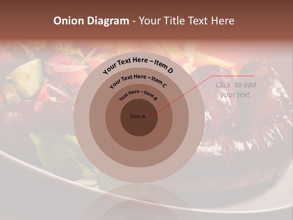 Salad Basil Nutrition PowerPoint Template