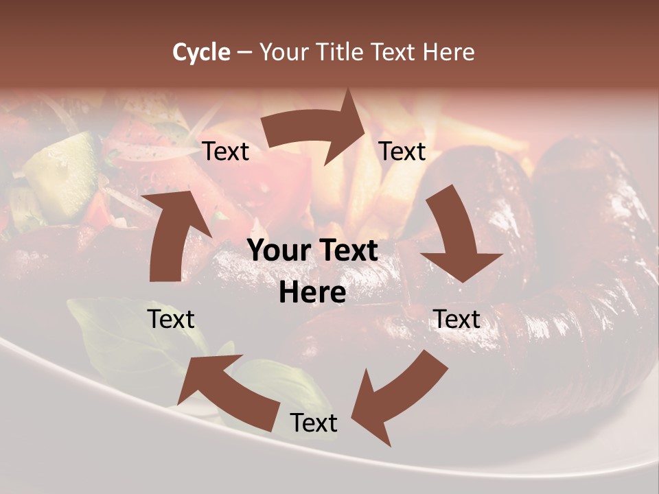 Salad Basil Nutrition PowerPoint Template