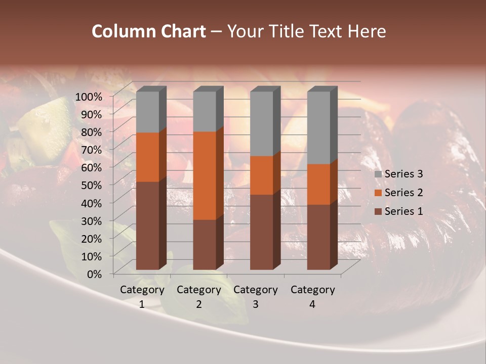 Salad Basil Nutrition PowerPoint Template