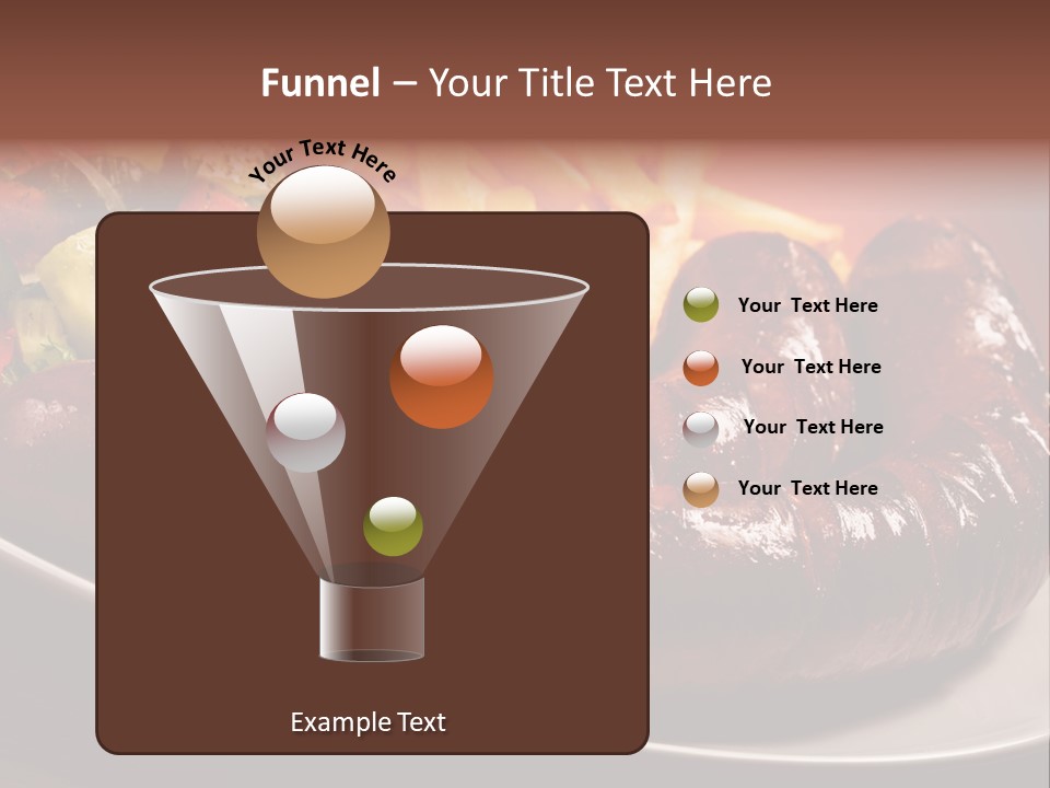 Salad Basil Nutrition PowerPoint Template