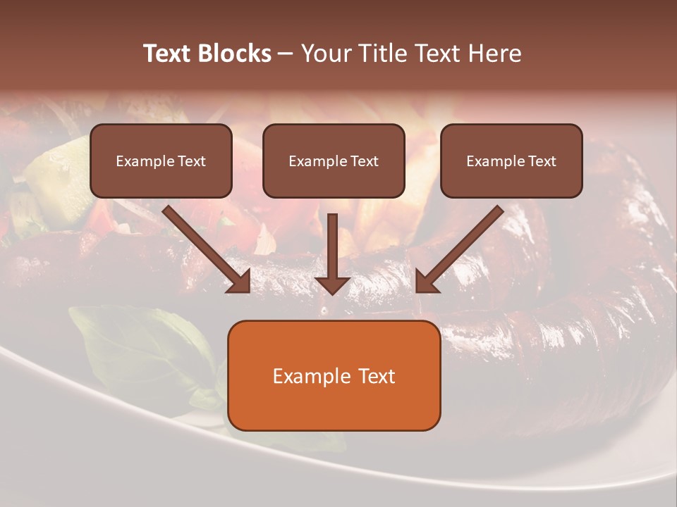 Salad Basil Nutrition PowerPoint Template