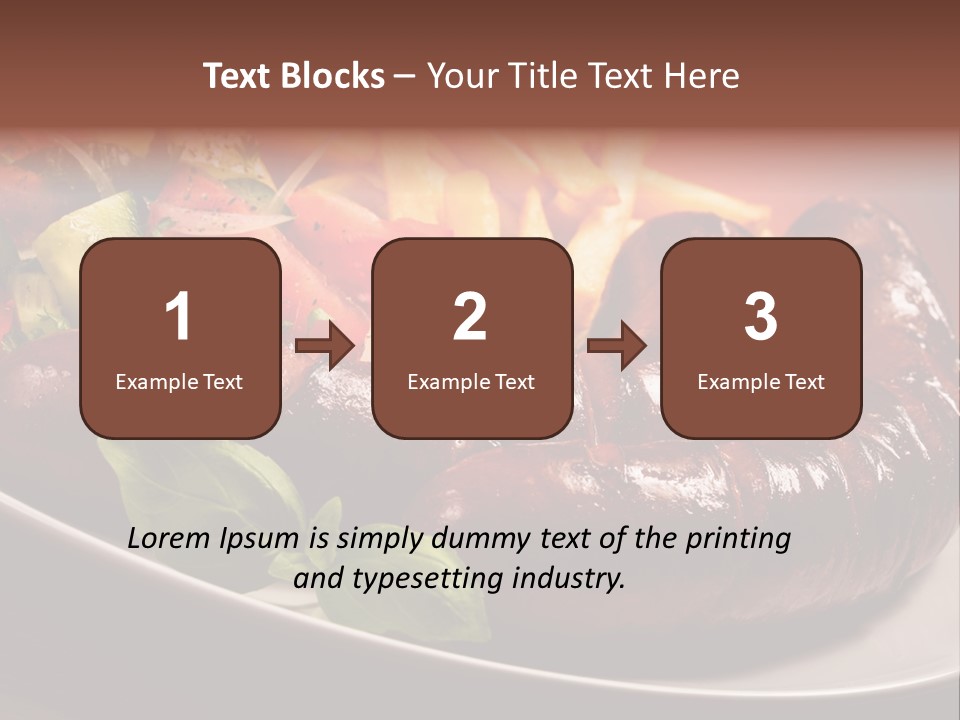 Salad Basil Nutrition PowerPoint Template