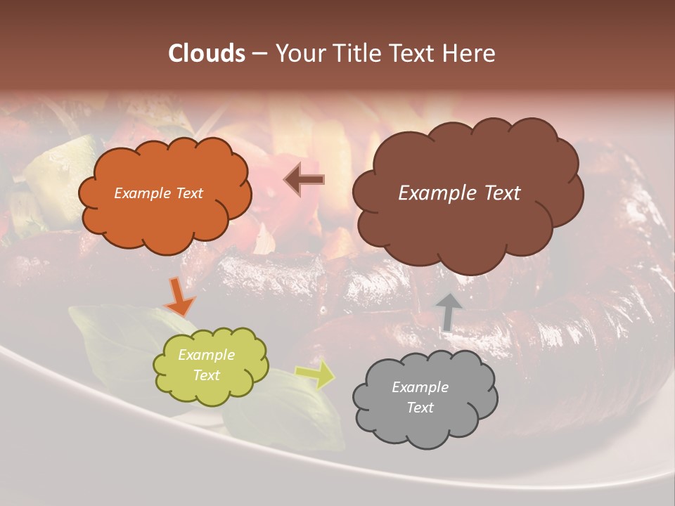 Salad Basil Nutrition PowerPoint Template