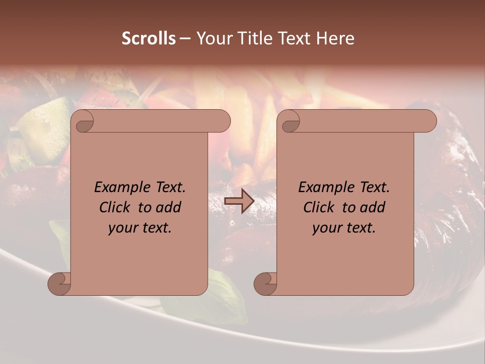 Salad Basil Nutrition PowerPoint Template