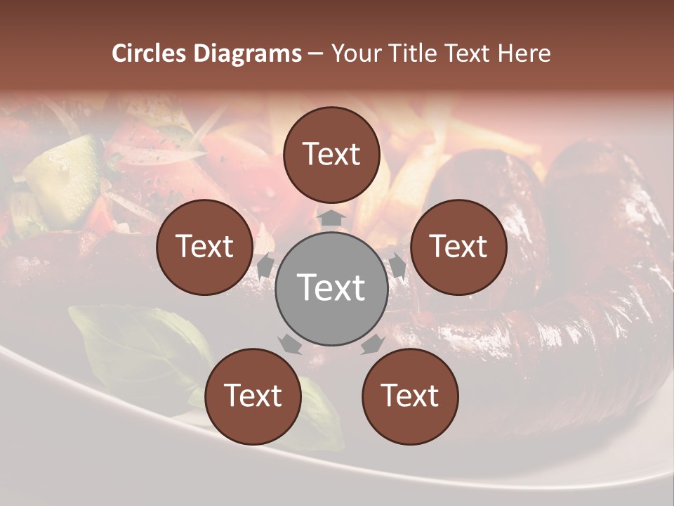 Salad Basil Nutrition PowerPoint Template