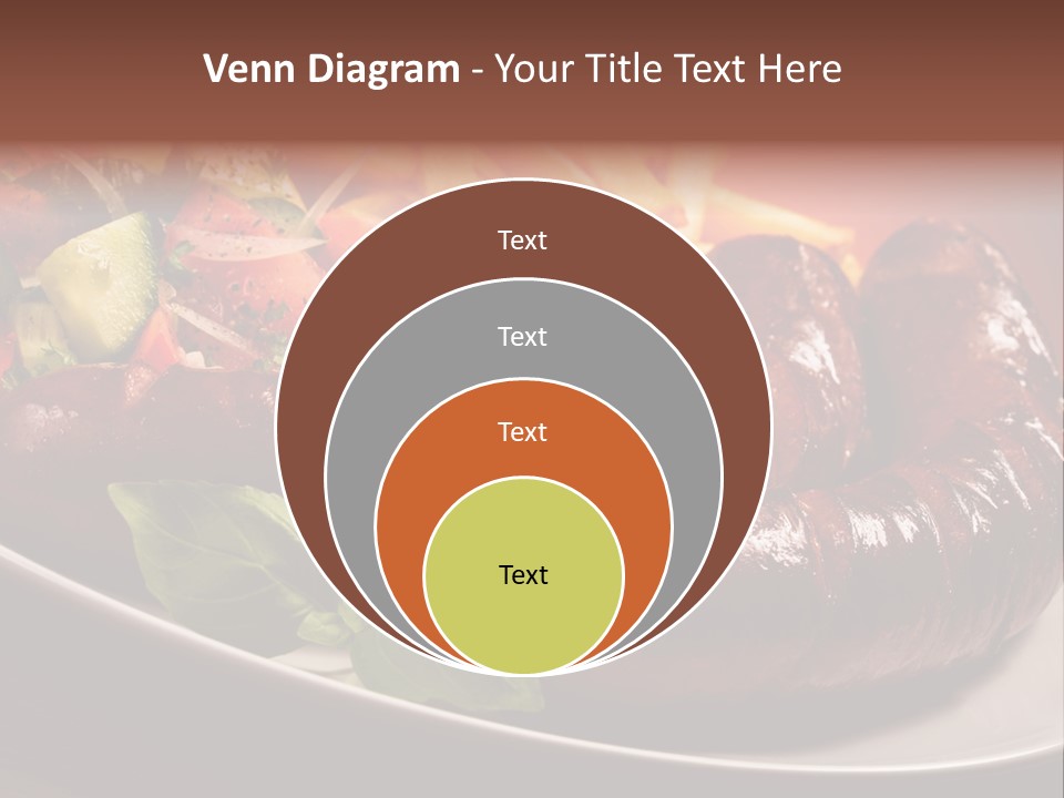 Salad Basil Nutrition PowerPoint Template