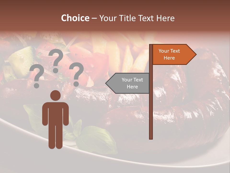 Salad Basil Nutrition PowerPoint Template