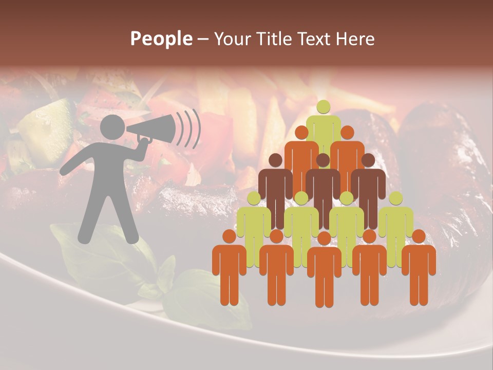 Salad Basil Nutrition PowerPoint Template