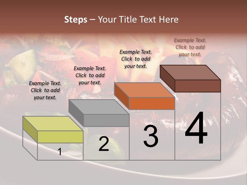 Salad Basil Nutrition PowerPoint Template