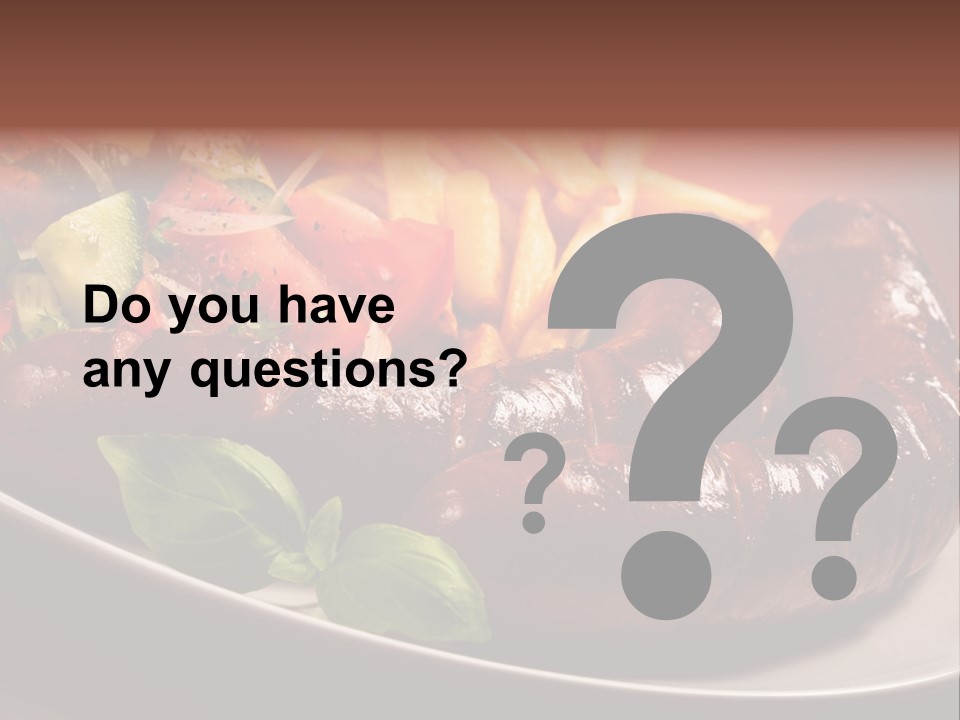 Salad Basil Nutrition PowerPoint Template