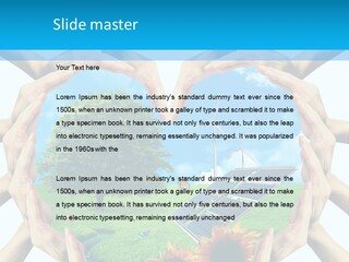 Coccinella Carattere Vita PowerPoint Template