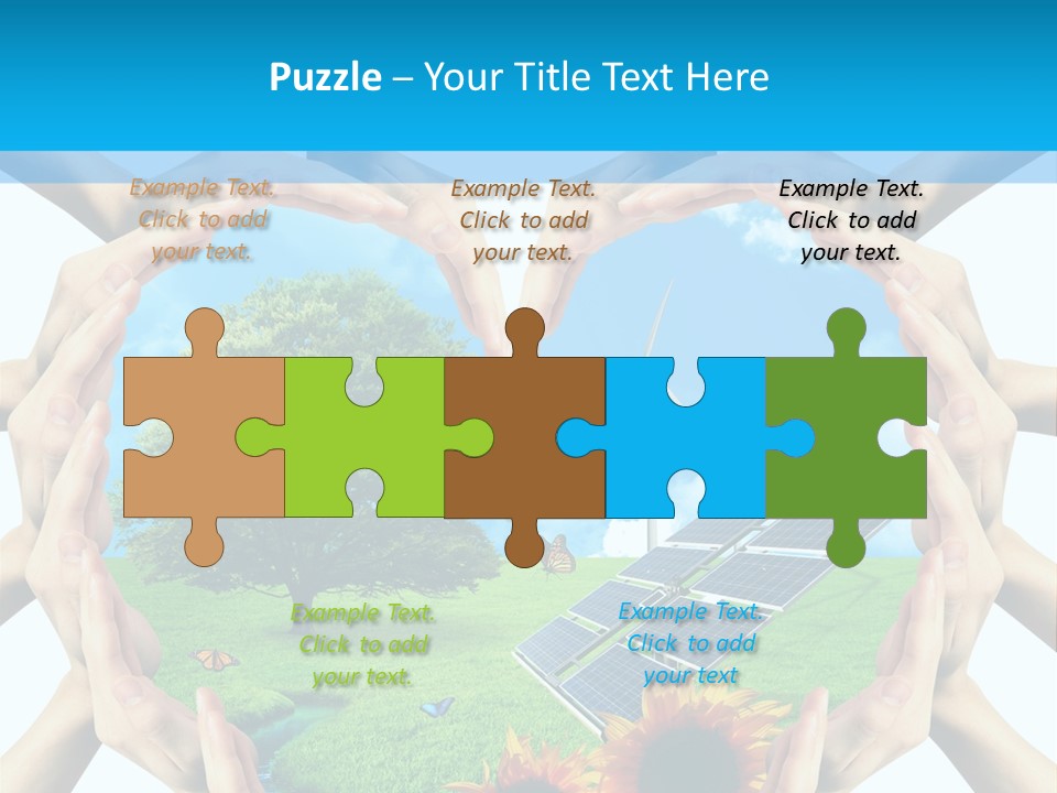 Coccinella Carattere Vita PowerPoint Template