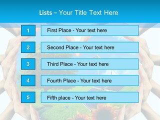 Coccinella Carattere Vita PowerPoint Template