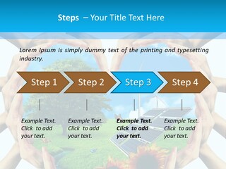Coccinella Carattere Vita PowerPoint Template