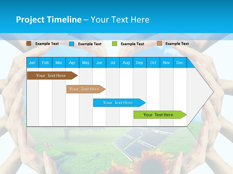 Coccinella Carattere Vita PowerPoint Template