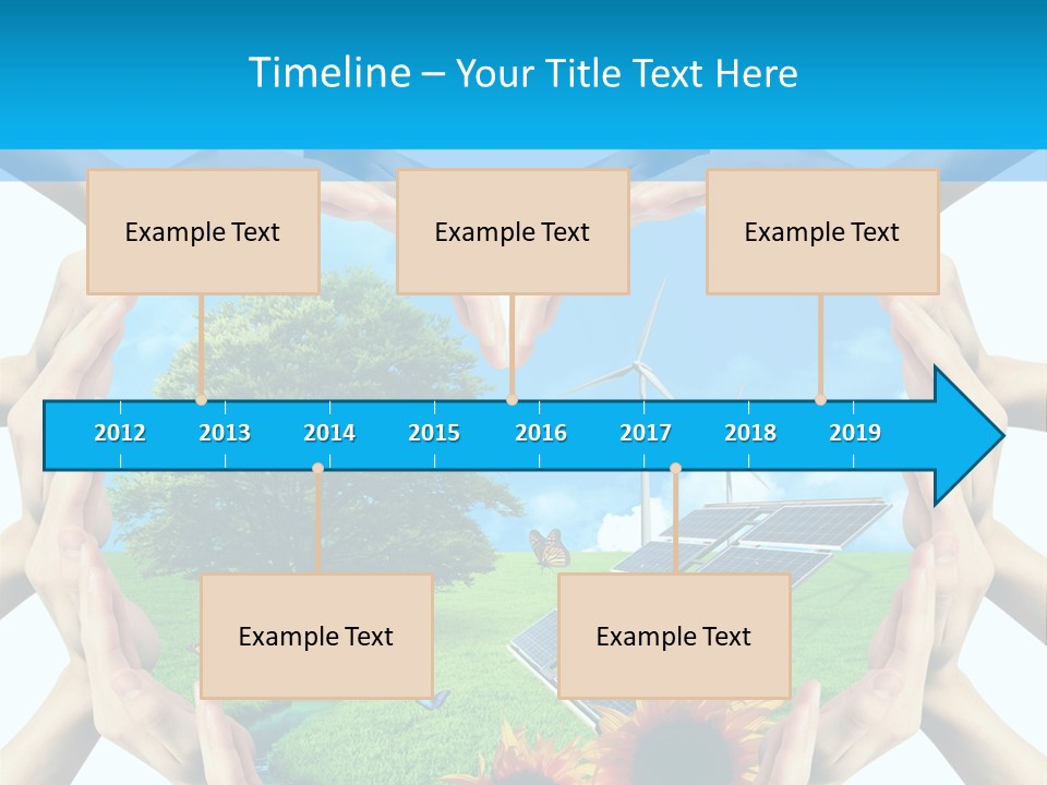 Coccinella Carattere Vita PowerPoint Template