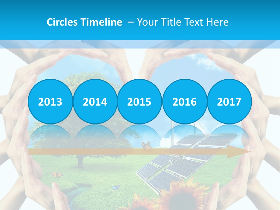 Coccinella Carattere Vita PowerPoint Template