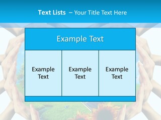 Coccinella Carattere Vita PowerPoint Template