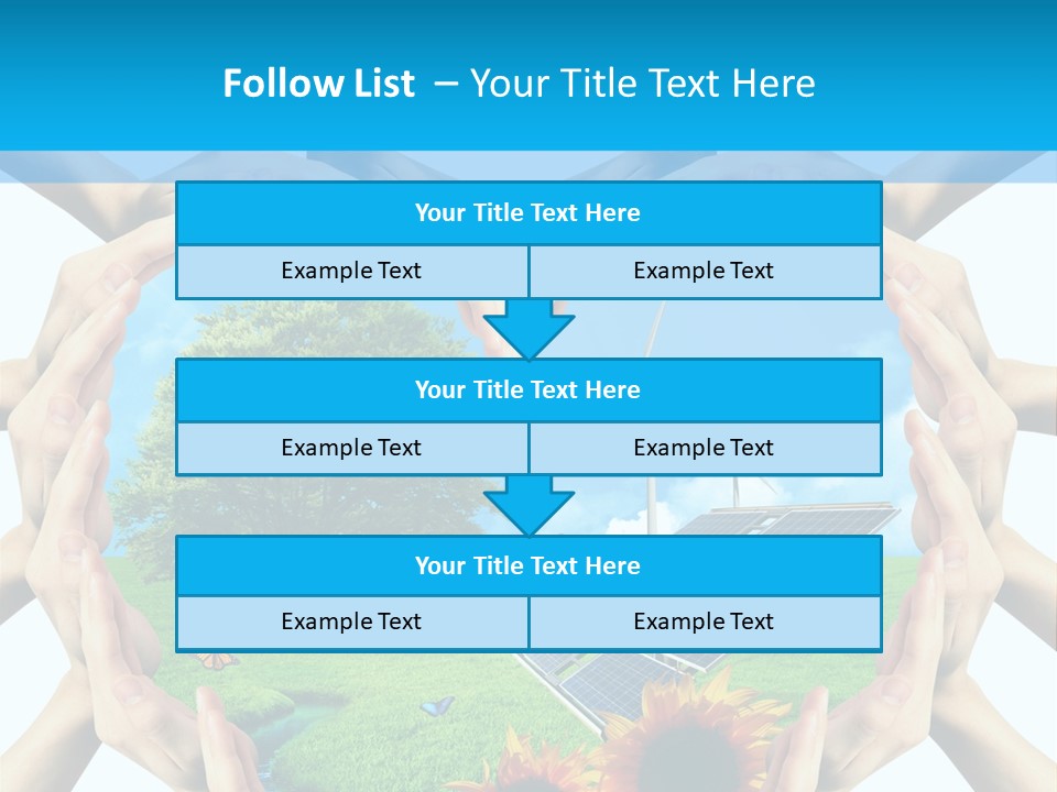 Coccinella Carattere Vita PowerPoint Template