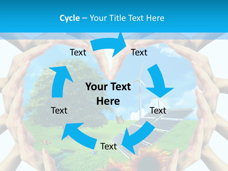 Coccinella Carattere Vita PowerPoint Template