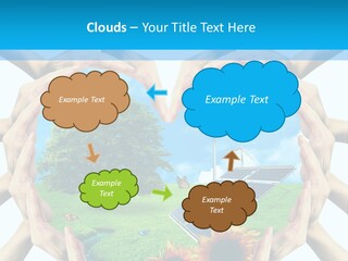 Coccinella Carattere Vita PowerPoint Template