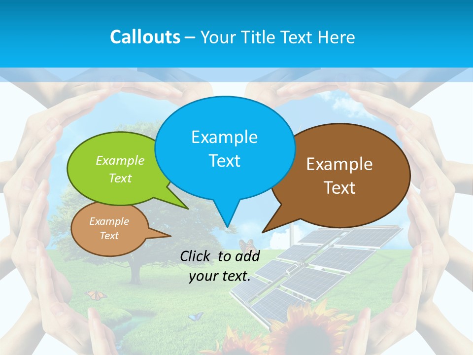Coccinella Carattere Vita PowerPoint Template