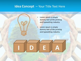 Coccinella Carattere Vita PowerPoint Template