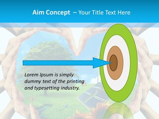 Coccinella Carattere Vita PowerPoint Template