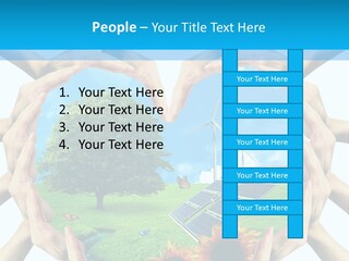 Coccinella Carattere Vita PowerPoint Template