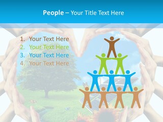 Coccinella Carattere Vita PowerPoint Template