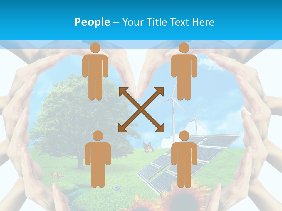 Coccinella Carattere Vita PowerPoint Template