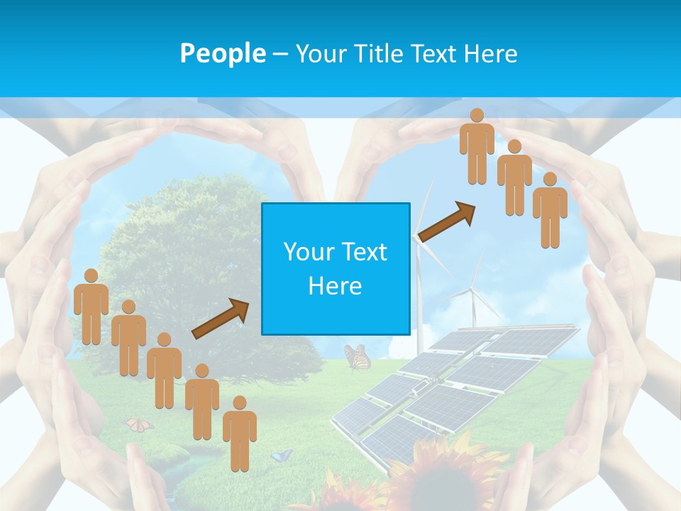 Coccinella Carattere Vita PowerPoint Template