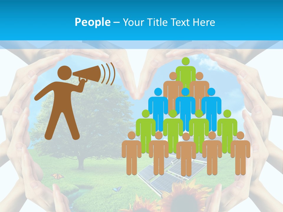 Coccinella Carattere Vita PowerPoint Template