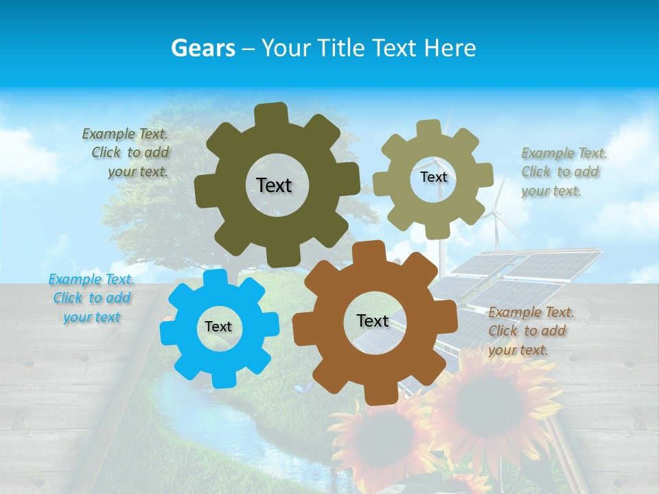 Elettricit Elettrico Cambio PowerPoint Template