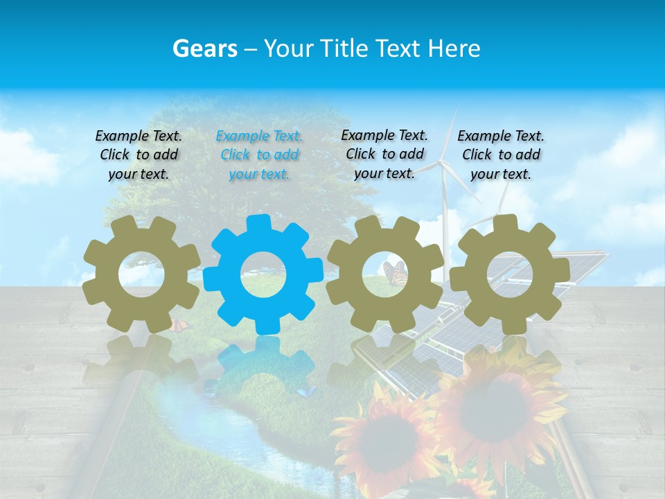 Elettricit Elettrico Cambio PowerPoint Template