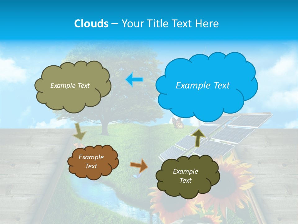 Elettricit Elettrico Cambio PowerPoint Template
