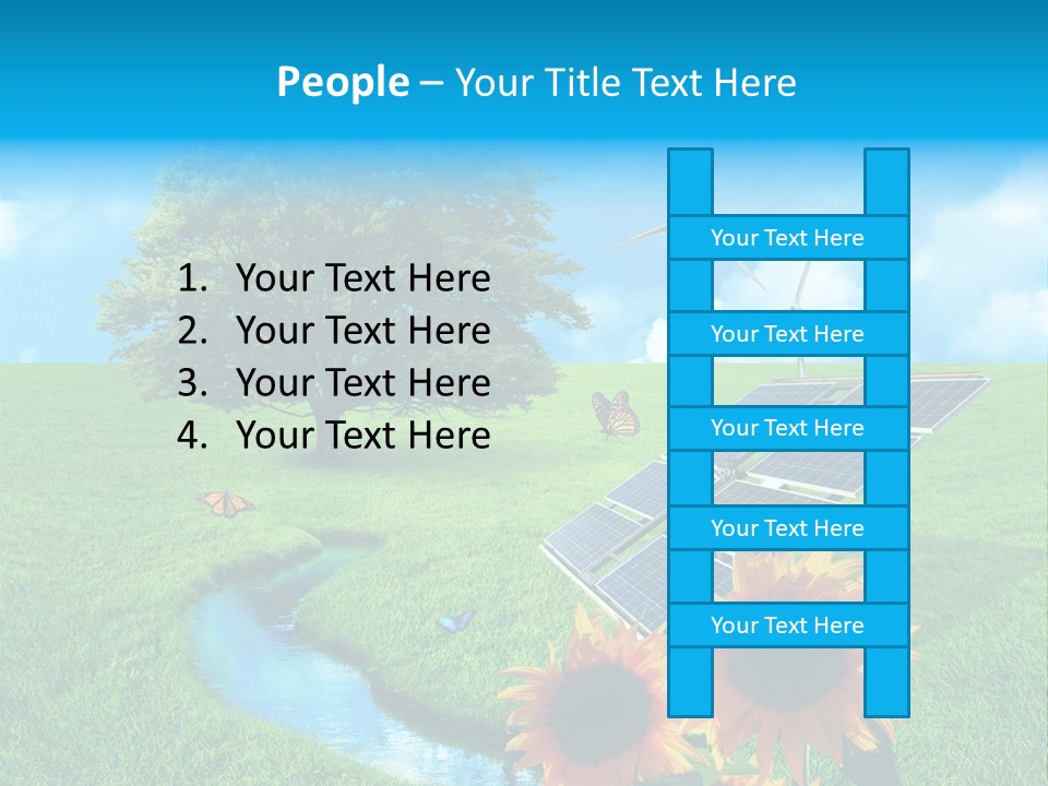 Handsome Businessman Background PowerPoint Template