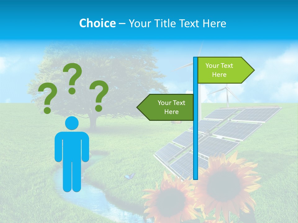 Handsome Businessman Background PowerPoint Template