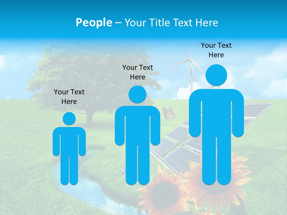 Handsome Businessman Background PowerPoint Template