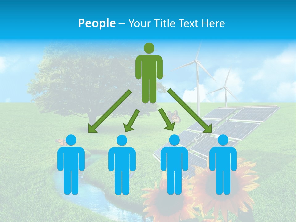 Handsome Businessman Background PowerPoint Template