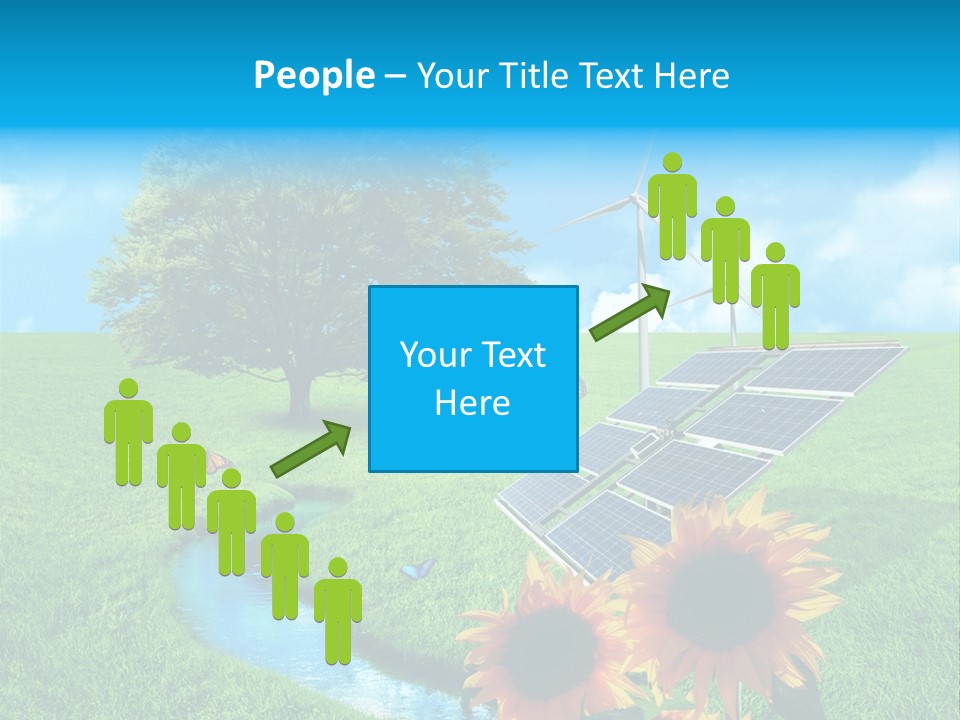 Handsome Businessman Background PowerPoint Template