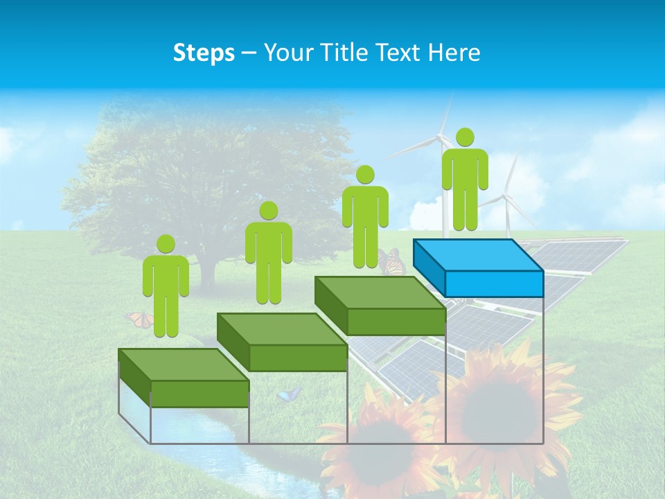 Handsome Businessman Background PowerPoint Template