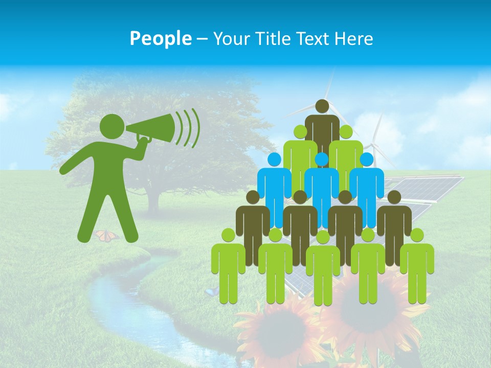 Handsome Businessman Background PowerPoint Template