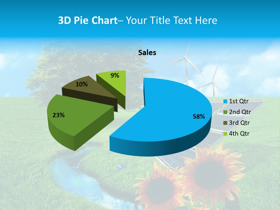 Handsome Businessman Background PowerPoint Template