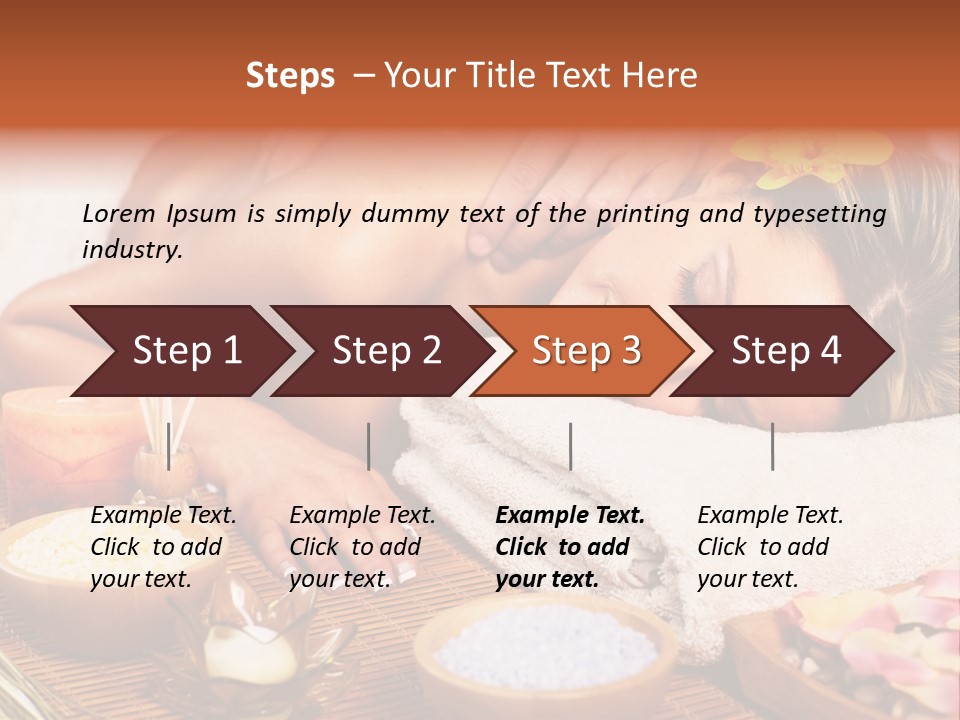 Spa Back PowerPoint Template