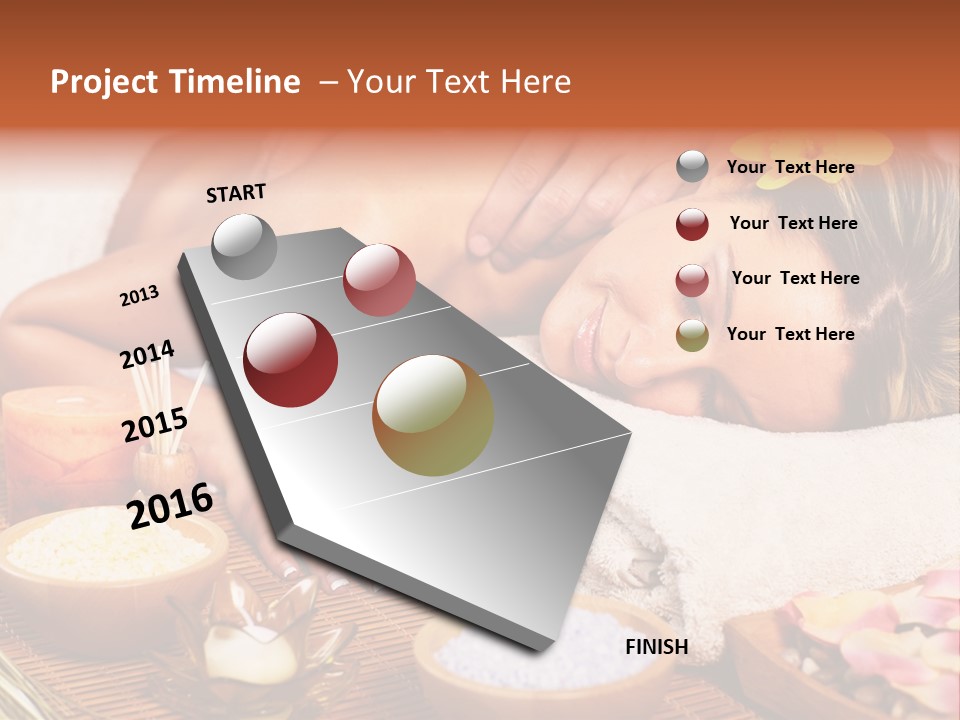 Spa Back PowerPoint Template