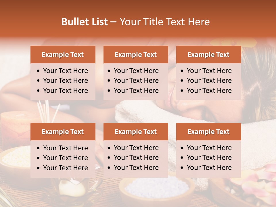 Spa Back PowerPoint Template