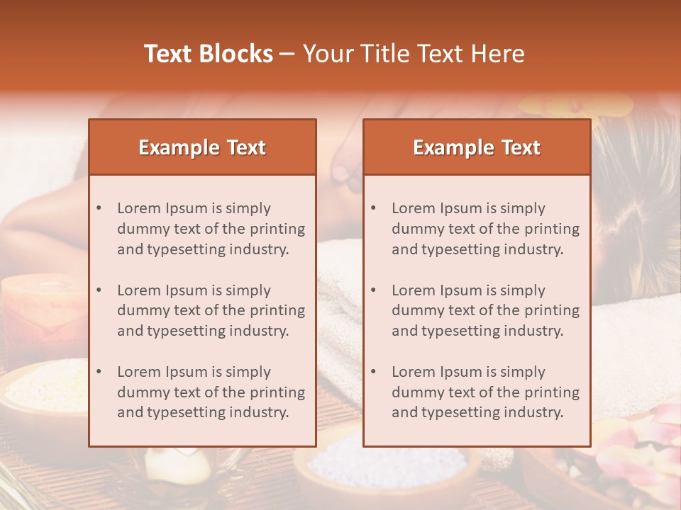 Spa Back PowerPoint Template