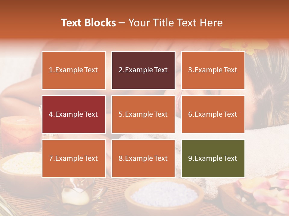 Spa Back PowerPoint Template