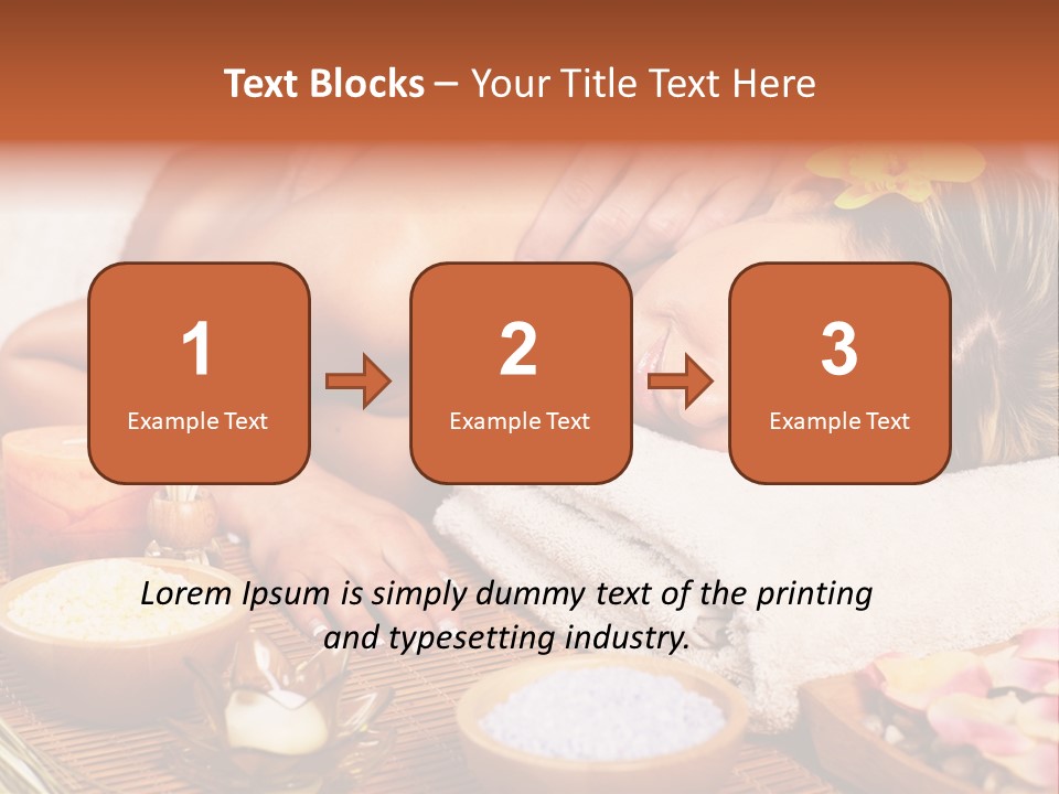 Spa Back PowerPoint Template